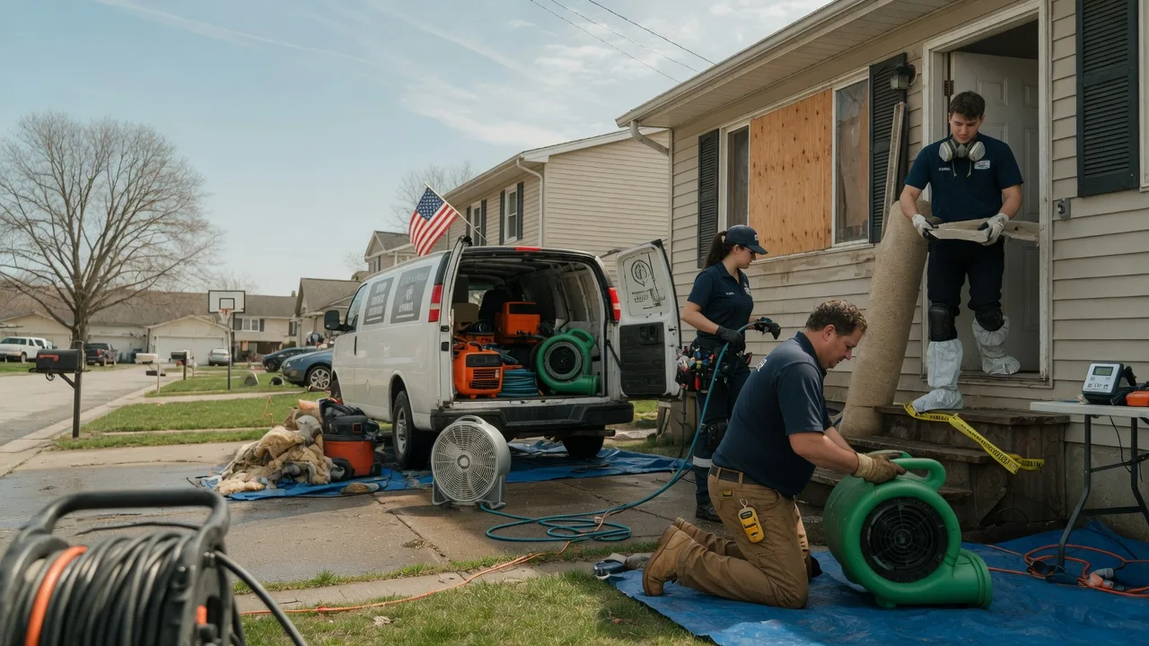 Water Damage Restoration in Hartford, IA near me